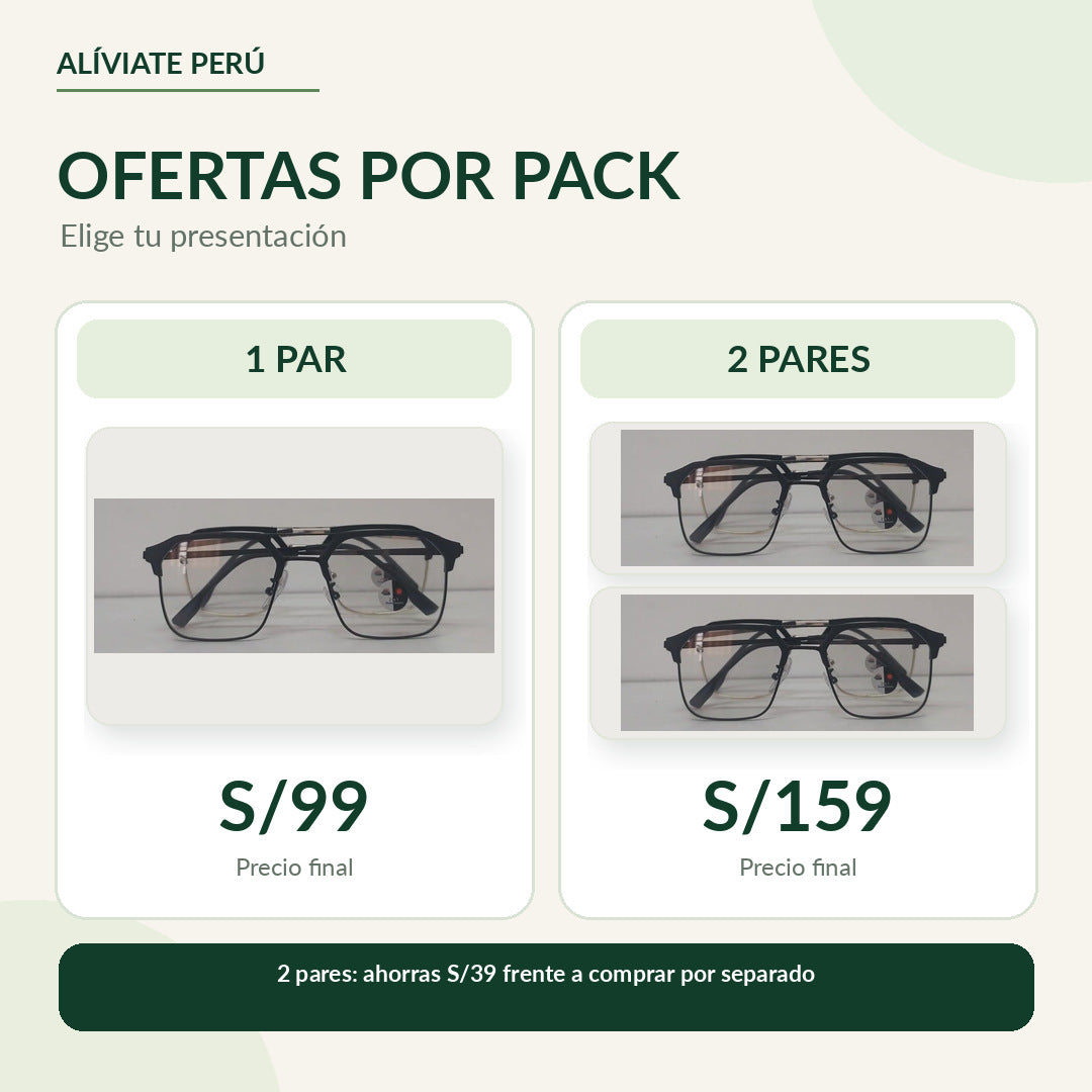 Gafas Fotocromáticas TR90 — 1 par